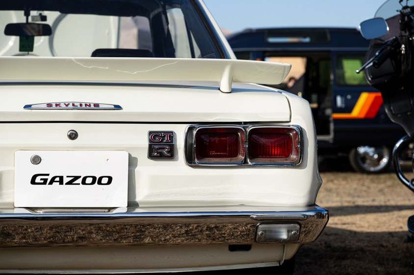 日産・スカイラインGT-R（ハコスカ）のリアビュー