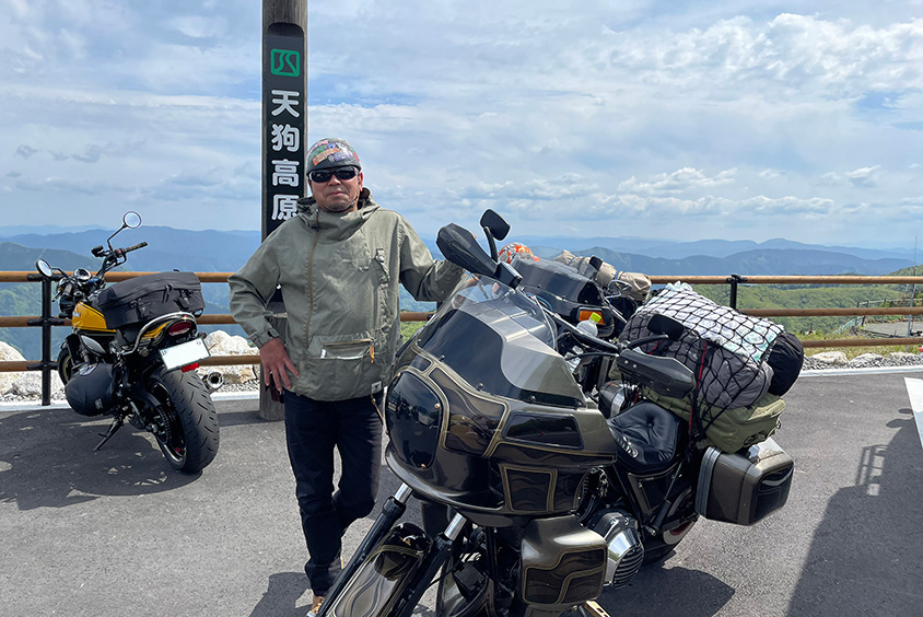 ハーレー・ダビッドソンとタカシさん