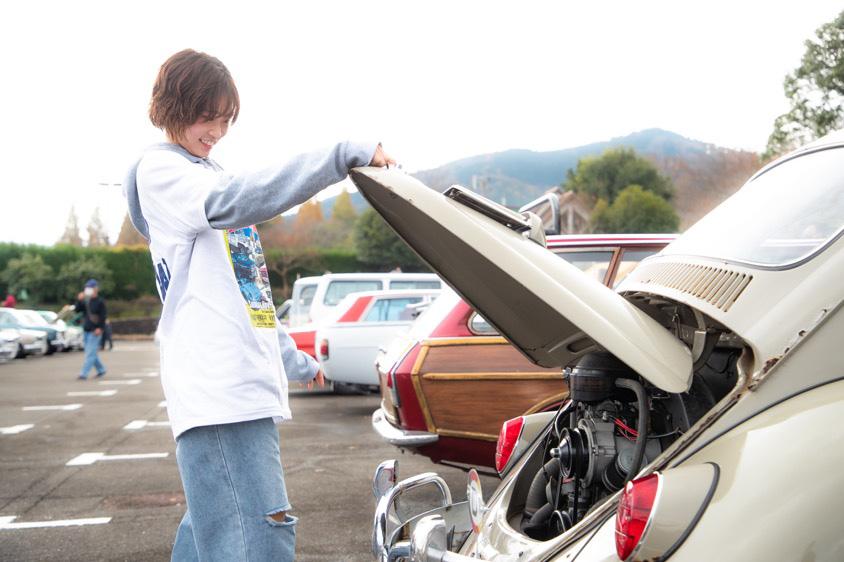 フォルクスワーゲン・タイプ1 ビートルのエンジンルーム