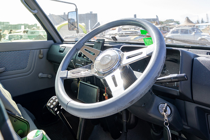 スバル・ドミンゴのハンドル