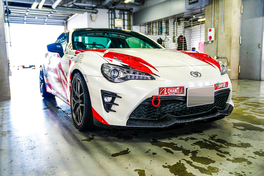 トヨタ・86のフロントビュー