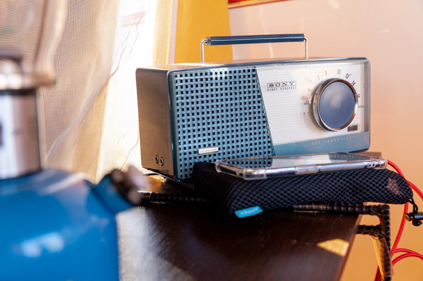 Bluetoothを組み込んだトランジスタラジオ