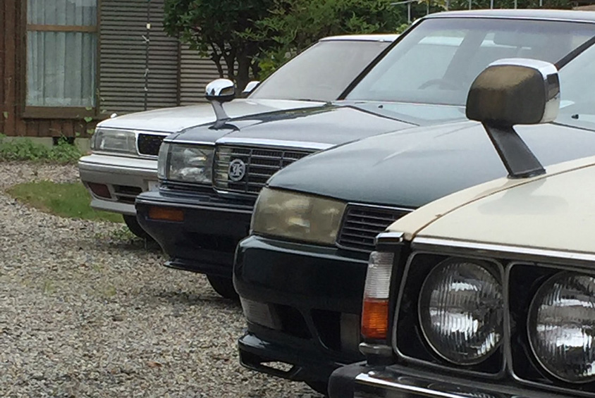 三菱・ギャラン5台と合わせ計13台を所有