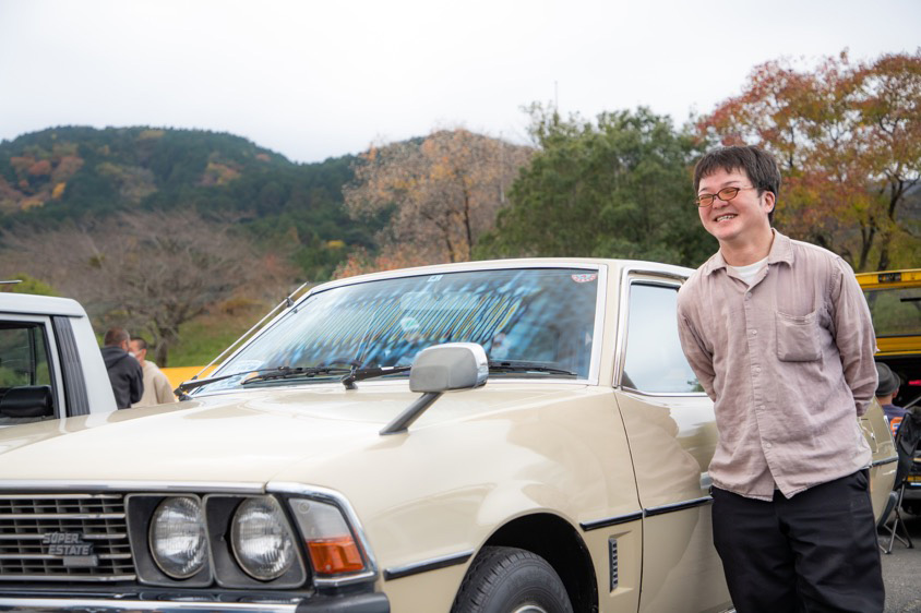 三菱・ギャランシグマ 2000スーパーエステートと冨澤さん