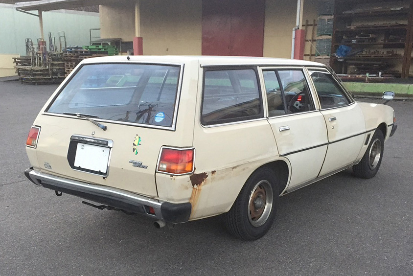 三菱・ギャランシグマのリアビュー