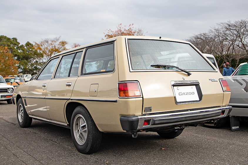 三菱・ギャランシグマ 2000スーパーエステートのリアビュー