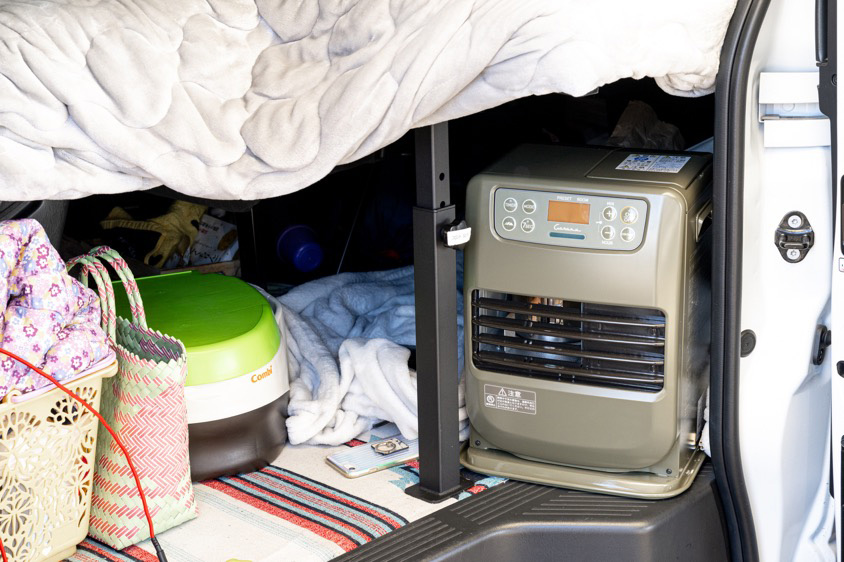 みーまるさんのトヨタ・ハイエースの車内