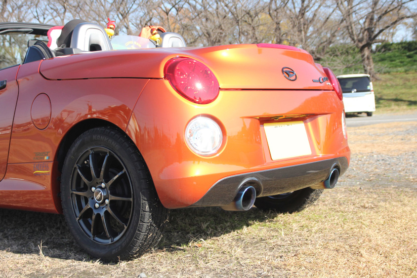 ダイハツ・コペン セロのリヤ