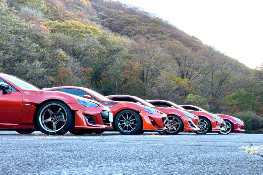 トヨタ・86が複数台参加したオレンジMT