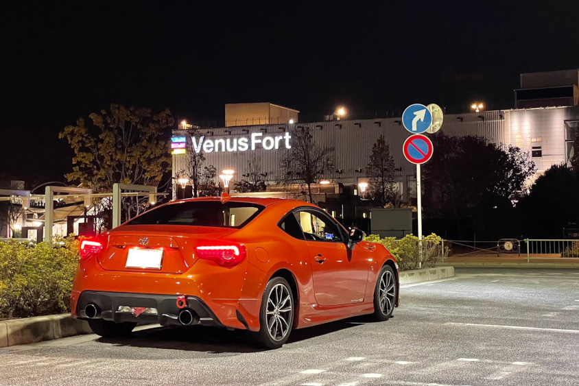 トヨタ・86とヴィーナスフォート
