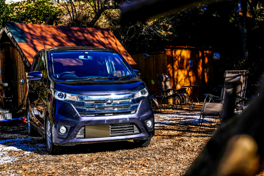 日産・デイズハイウェイスターのフロントビュー