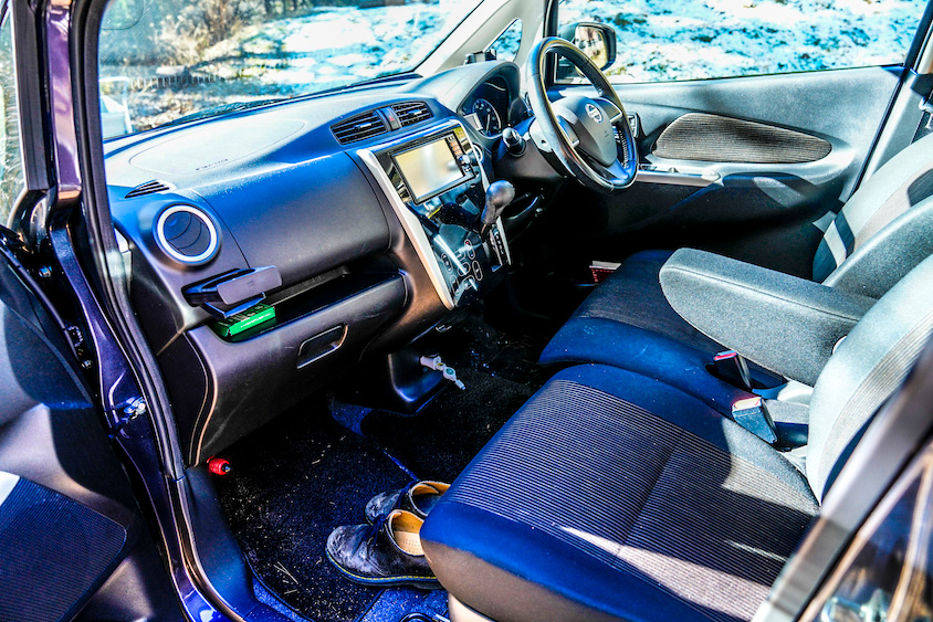 日産・デイズハイウェイスターの前席