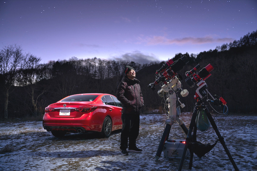 日産・スカイライン400Rとオーナーの田畑さん