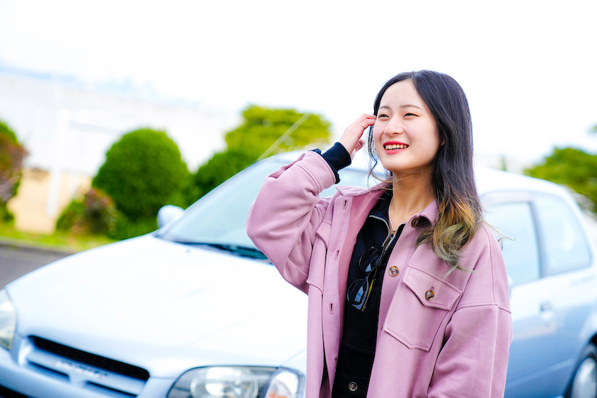 トヨタ・スターレットのオーナーのはるかさん