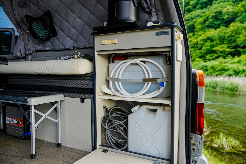 トヨタ・グランドハイエースの水回り