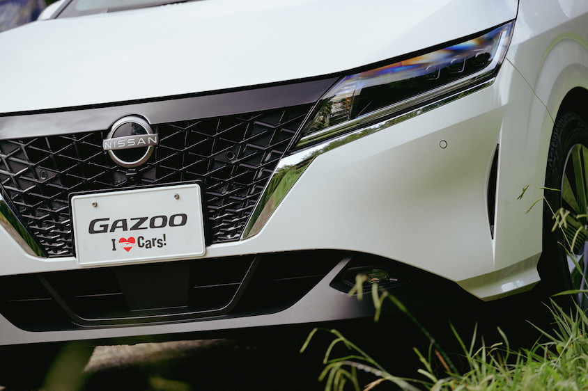日産・ノートのフロント