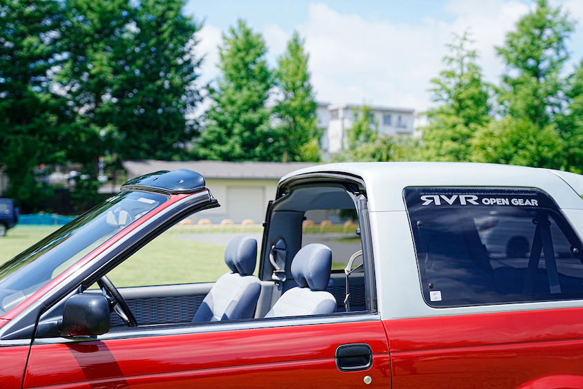 三菱・RVRオープンギアのオープントップ