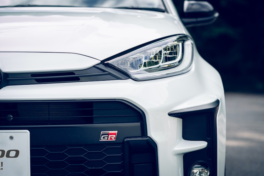 トヨタ・GRヤリスのフロント
