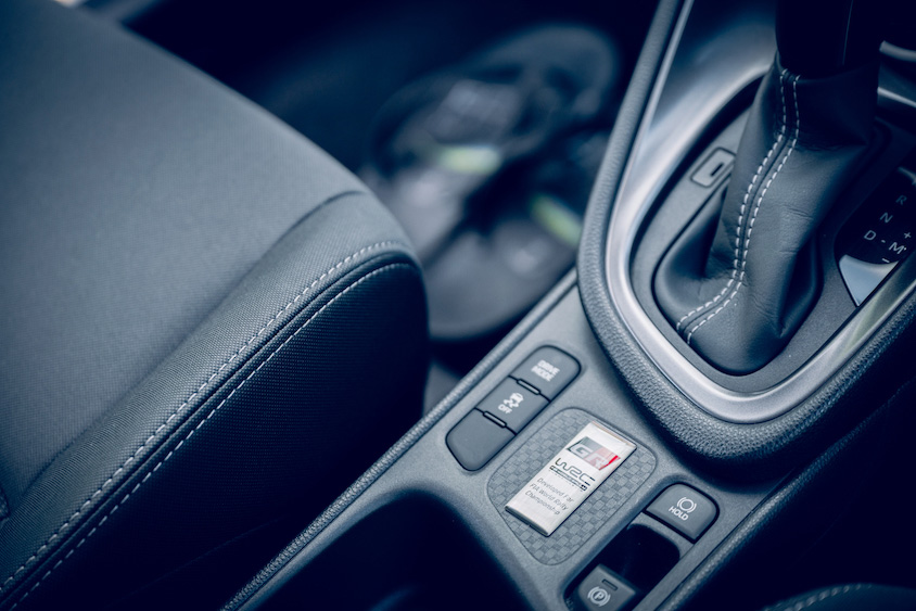 トヨタ・GRヤリスのセンターコンソール