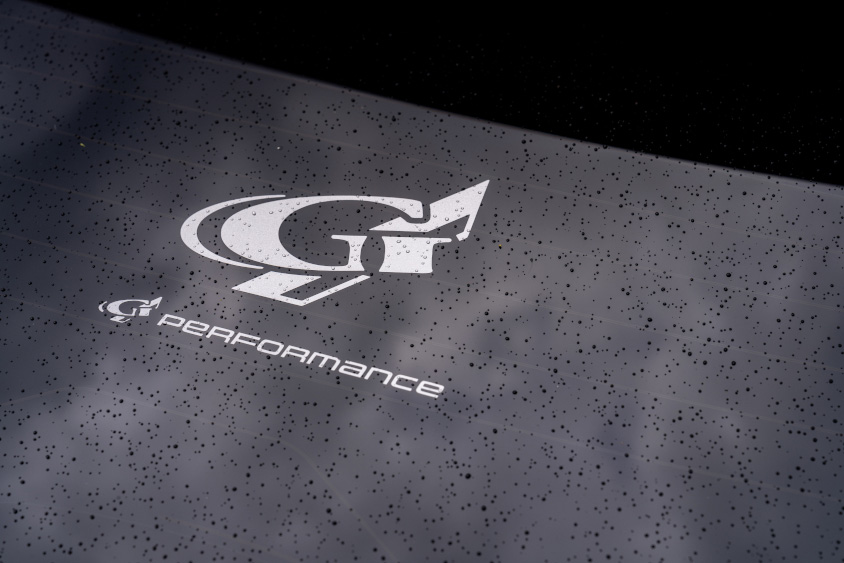 トヨタ・C-HRに貼ったGrazio&Coのステッカー