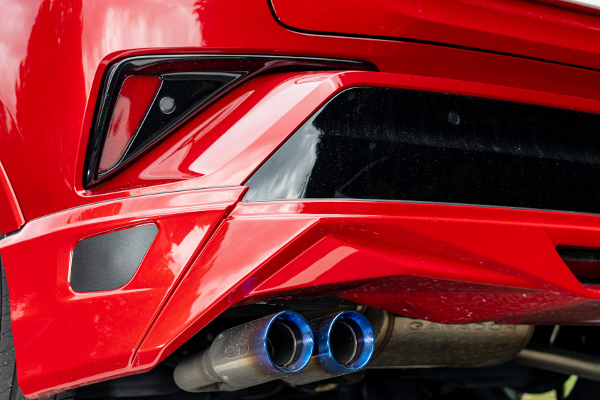 トヨタ・C-HRのリヤバンパー