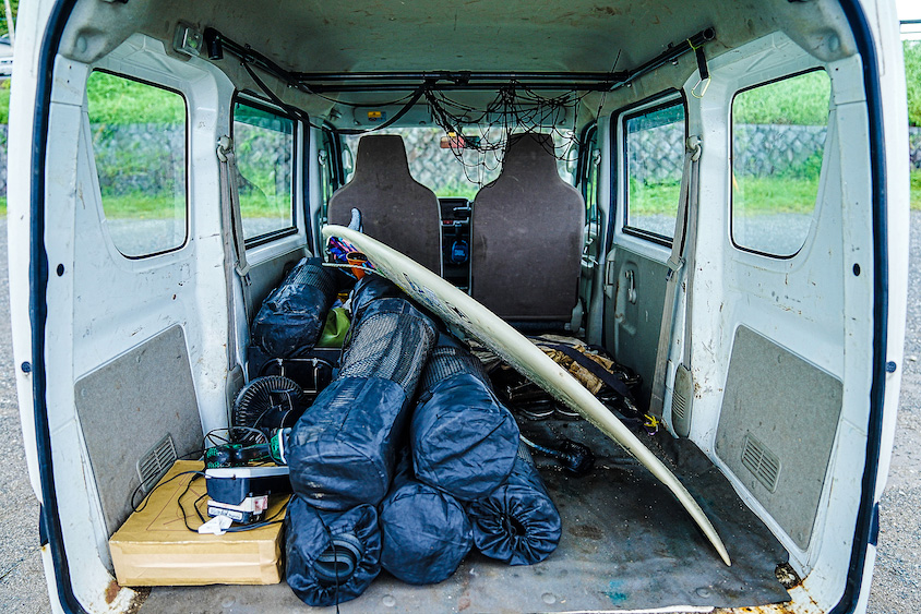 スズキ・エブリイのラゲッジルーム