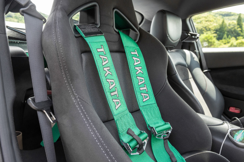 日産・フェアレディZ Z34バージョンニスモのタカタのシートベルト