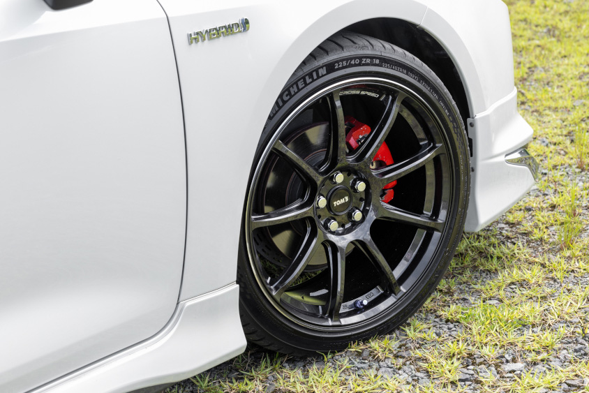 トヨタ・カローラスポーツのホイール