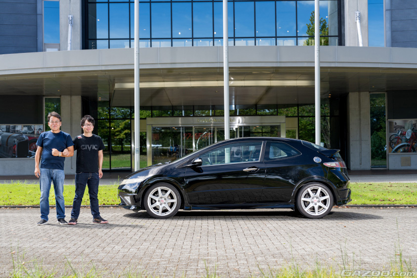 ホンダ・シビックタイプRユーロとオーナー親子