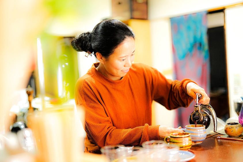 喫茶「THE SPOT」オーナーの清水美那さん