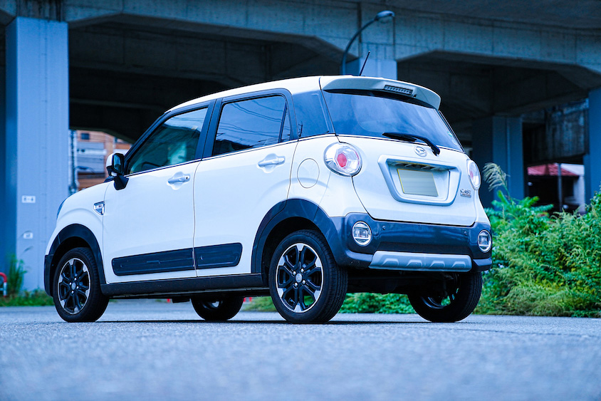 ダイハツ・キャストオプティバのリア