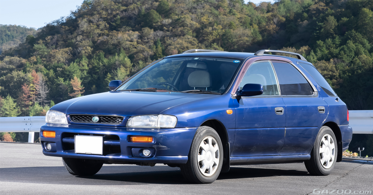 貴重な2桁ナンバー。初代インプレッサ・スポーツワゴン（GF5）に25年