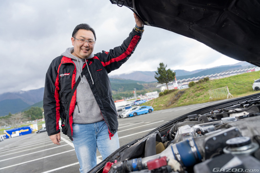 トヨタ・スープラ（80）オーナーの小柴さん
