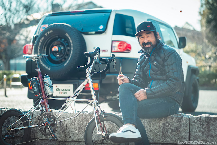 トヨタ・FJクルーザーと寺田光孝さん