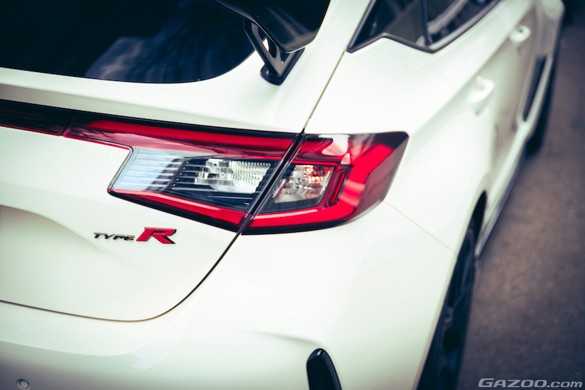 ホンダ・シビックタイプRのテールランプ