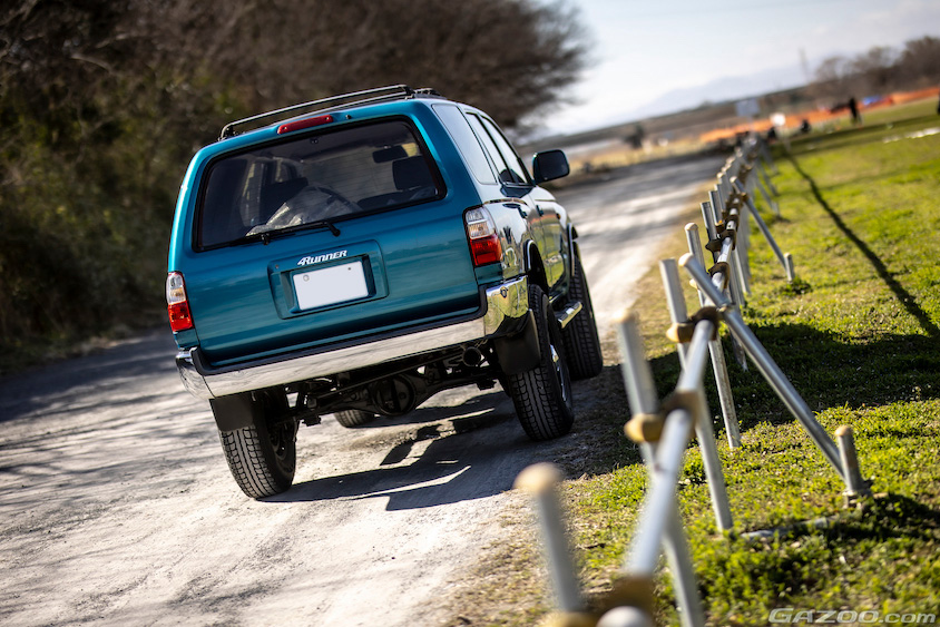 トヨタ・ハイラックスサーフのリア
