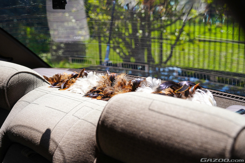 日産・Y31セドリックに載せている毛ばたき