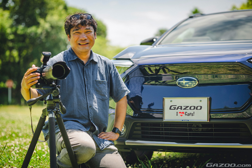 スバル・ソルテラと雪岡直樹カメラマン