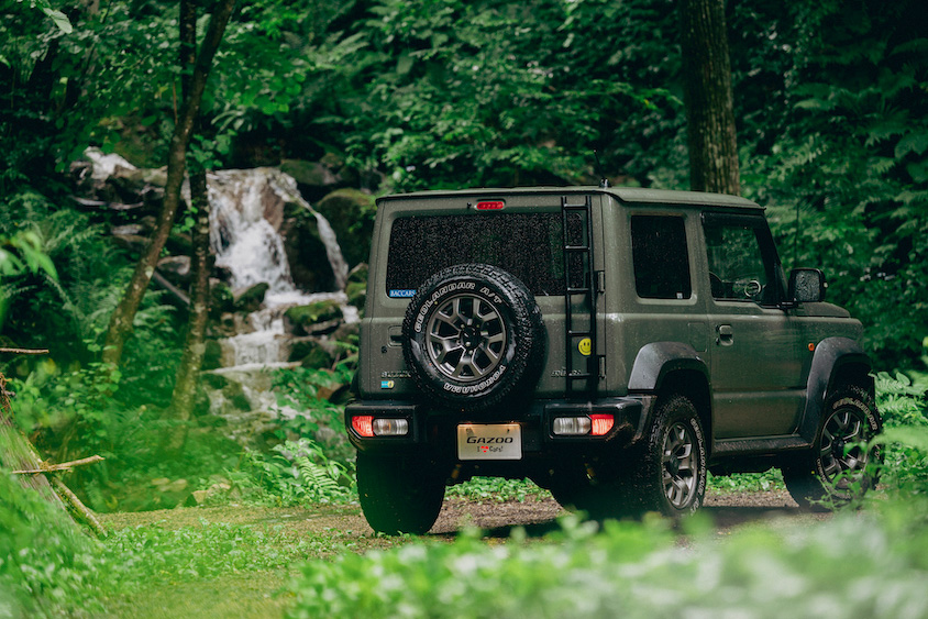 スズキ・ジムニーシエラのリア