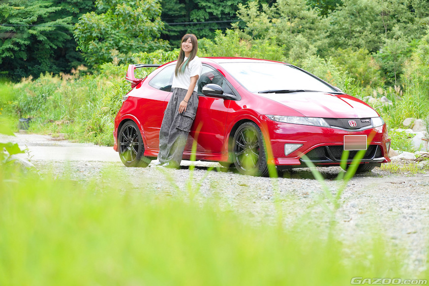 シビックタイプRユーロとオーナーのさわさん