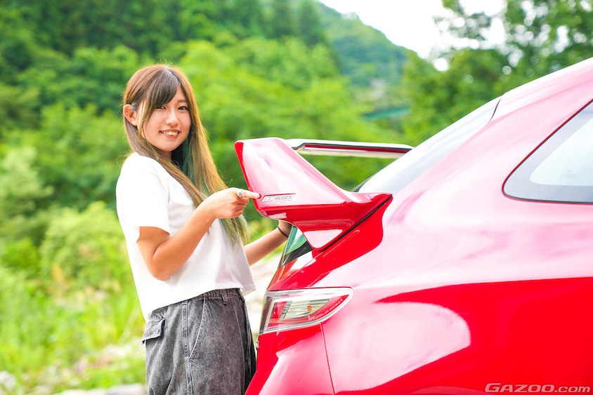 シビックタイプRユーロの無限のリアウイング