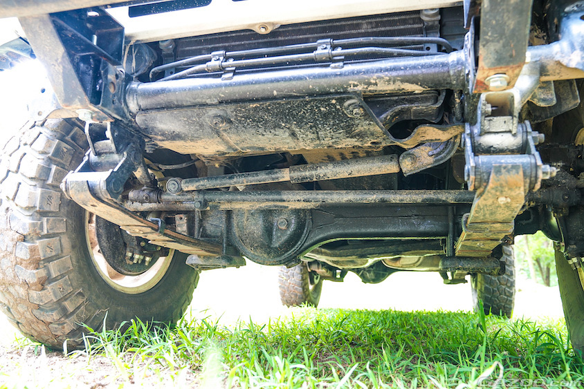 トヨタ・ランドクルーザー70の下回り