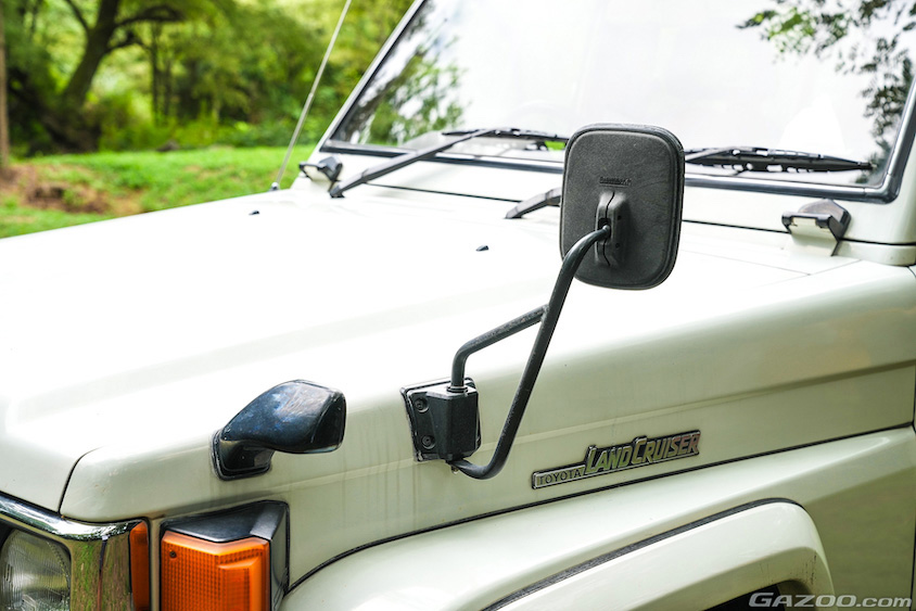 トヨタ・ランドクルーザー70のミラー