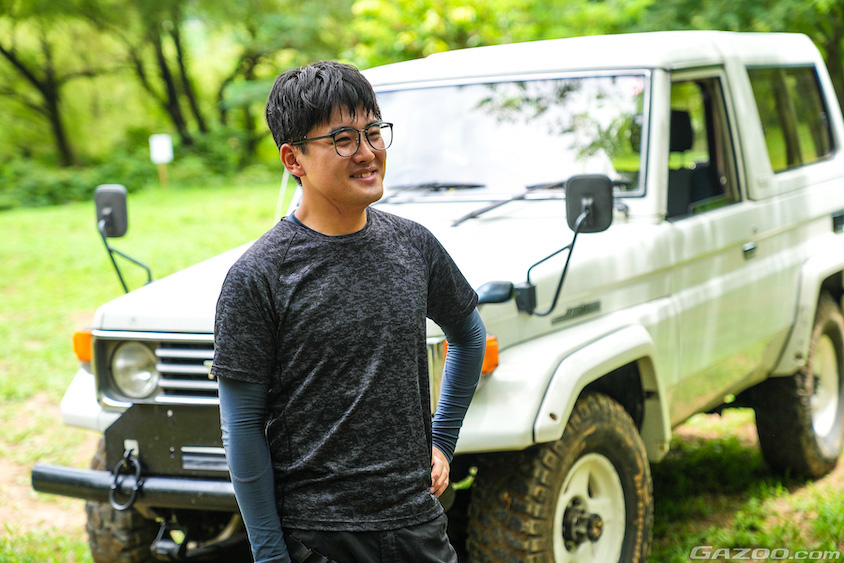 トヨタ・ランドクルーザー70のオーナーの趣味人（しゅみーと）かずおさん