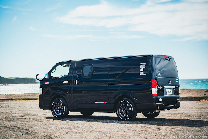 トヨタ・ハイエースのリア