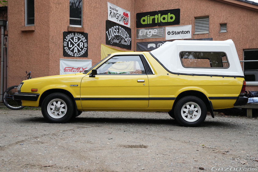 スバル・ブランビーのサイドビュー