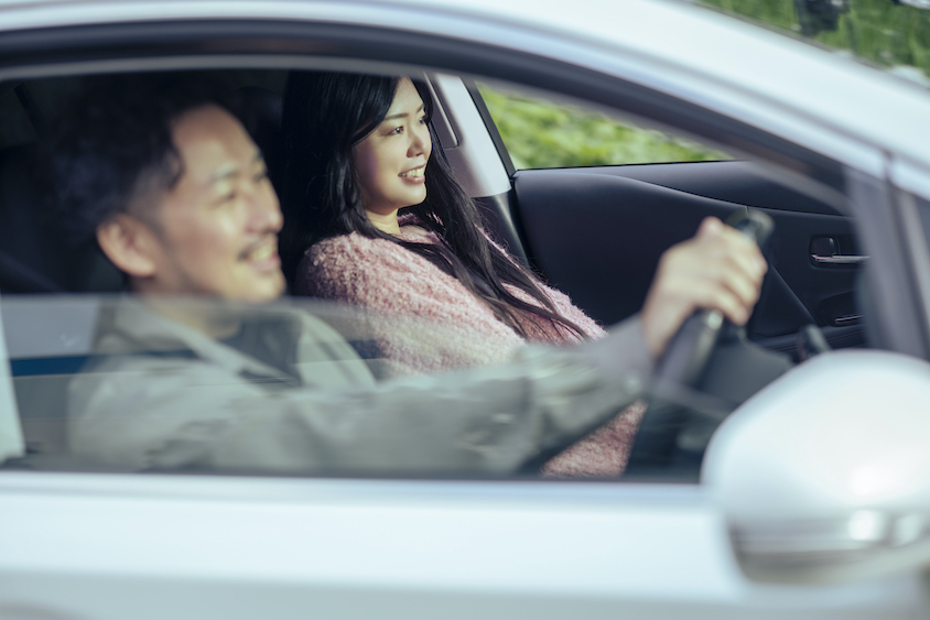 レクサス HS250hに乗るオーナーさんとその奥様