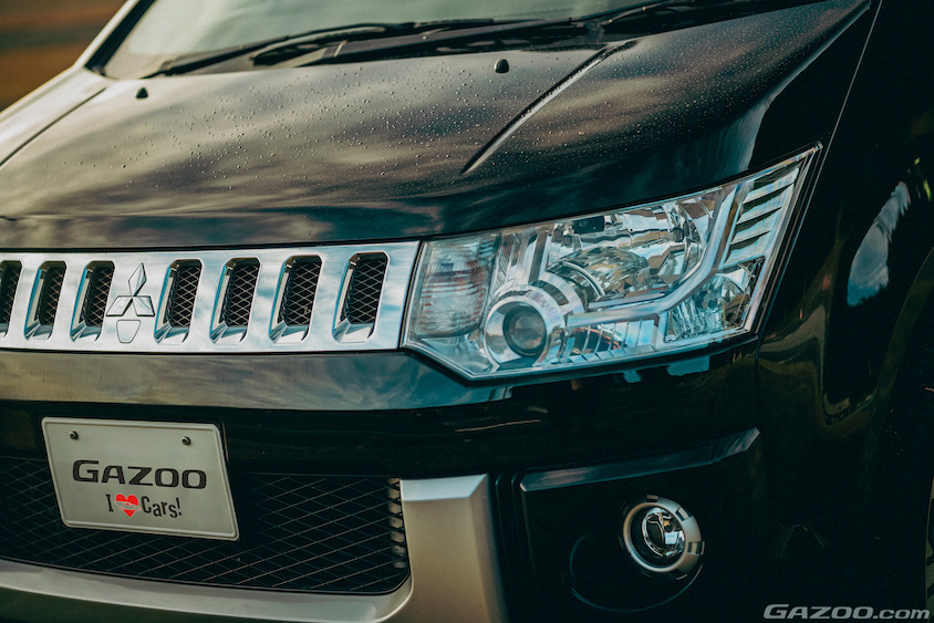 三菱・デリカD:5のフロント