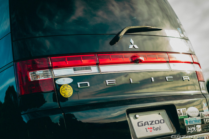 三菱・デリカD:5のリヤ