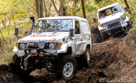 ベコベコに凹んだボディは男の勲章！　ランドクルーザー70とトライアル競技は「生活の一部」